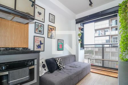 Sala de apartamento para alugar com 1 quarto, 30m² em Vila Romana, São Paulo