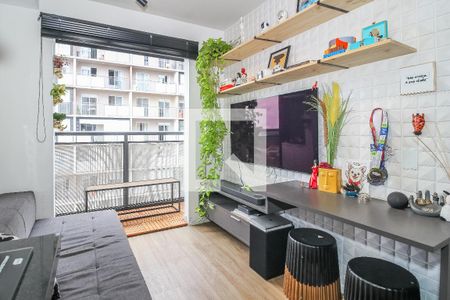 Sala de apartamento para alugar com 1 quarto, 30m² em Vila Romana, São Paulo