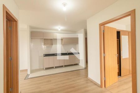 Sala/Cozinha de apartamento para alugar com 3 quartos, 63m² em Vargem Grande, Pinhais