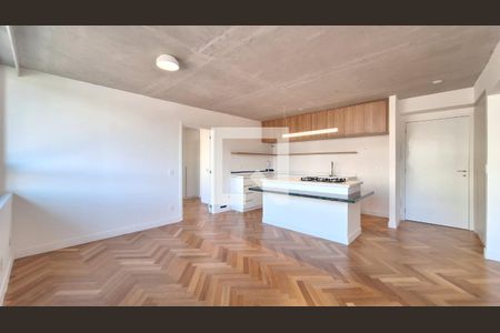 Sala/Cozinha/Área de Serviço de apartamento para alugar com 2 quartos, 80m² em Vila Ipojuca, São Paulo
