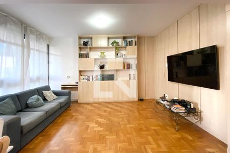 Sala de Estar de apartamento à venda com 3 quartos, 200m² em Funcionários, Belo Horizonte