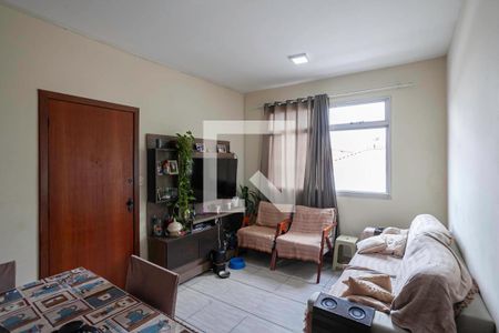 Sala  de apartamento à venda com 3 quartos, 80m² em Alto Caiçaras, Belo Horizonte