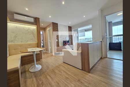 Sala de apartamento à venda com 2 quartos, 64m² em Vila Cruzeiro, São Paulo