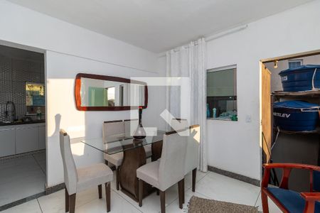 Sala de Jantar de apartamento para alugar com 2 quartos, 72m² em Evereste, Ribeirão das Neves