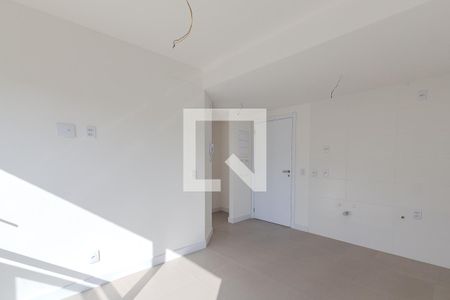 Sala/Cozinha de apartamento à venda com 1 quarto, 34m² em Farroupilha, Porto Alegre