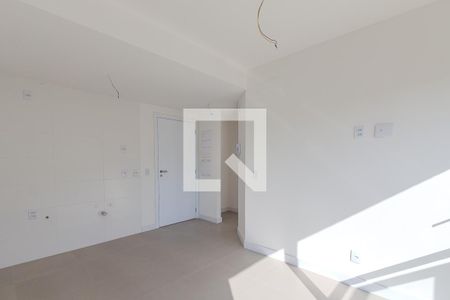 Sala/Cozinha de apartamento à venda com 1 quarto, 34m² em Farroupilha, Porto Alegre