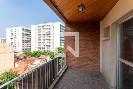 Varanda da Sala de apartamento à venda com 1 quarto, 50m² em Vila Isabel, Rio de Janeiro