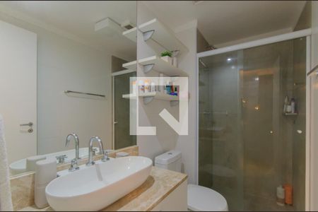 Banheiro de apartamento à venda com 1 quarto, 45m² em Cambuci, São Paulo