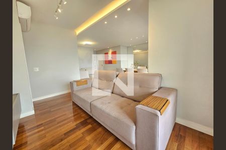 Sala de apartamento à venda com 3 quartos, 116m² em Brooklin, São Paulo