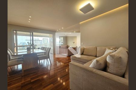 Sala de apartamento à venda com 3 quartos, 116m² em Brooklin, São Paulo