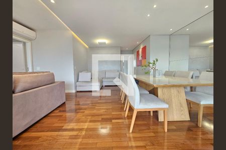 Sala de apartamento à venda com 3 quartos, 116m² em Brooklin, São Paulo
