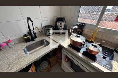 Cozinha de apartamento para alugar com 2 quartos, 38m² em Jardim Vila Rica, Santo André