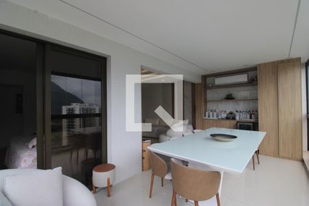 Sala - Varanda de apartamento à venda com 4 quartos, 328m² em Barra Olímpica, Rio de Janeiro