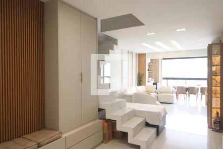 Sala de apartamento à venda com 4 quartos, 328m² em Barra Olímpica, Rio de Janeiro