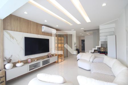 Sala de apartamento à venda com 4 quartos, 328m² em Barra Olímpica, Rio de Janeiro