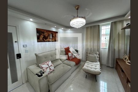 Sala de apartamento à venda com 3 quartos, 85m² em Del Castilho, Rio de Janeiro