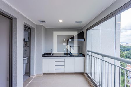 Varanda gourmet de apartamento para alugar com 2 quartos, 70m² em City América, São Paulo