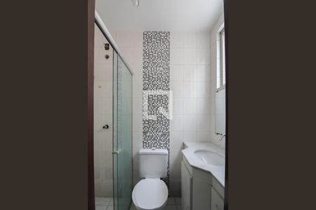 Banheiro da Suíte de apartamento à venda com 3 quartos, 113m² em Itapoã, Belo Horizonte