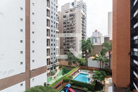 Vista da Varanda do Quarto de kitnet/studio à venda com 1 quarto, 25m² em Pinheiros, São Paulo