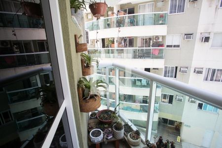 Varanda da Sala de apartamento para alugar com 3 quartos, 74m² em Freguesia (jacarepaguá), Rio de Janeiro