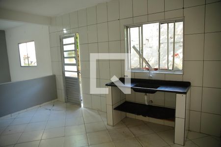 Sala/Cozinha de casa para alugar com 1 quarto, 60m² em Batistini, São Bernardo do Campo