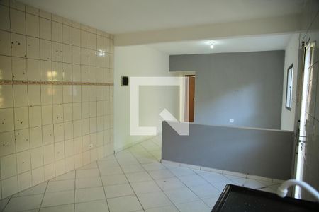 Sala/Cozinha de casa para alugar com 1 quarto, 60m² em Batistini, São Bernardo do Campo