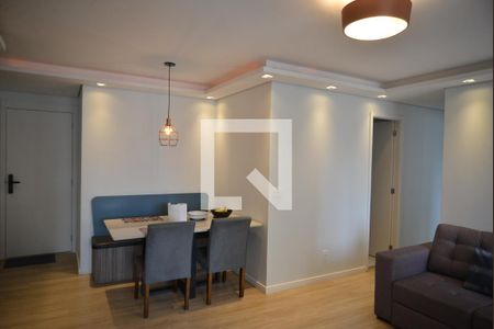 Sala de apartamento para alugar com 2 quartos, 70m² em Campestre, Santo André