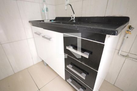 Cozinha de apartamento para alugar com 1 quarto, 55m² em Utinga, Santo André