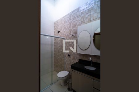 Banheiro da Suíte de casa para alugar com 3 quartos, 127m² em Jardim Jatoba, Sorocaba