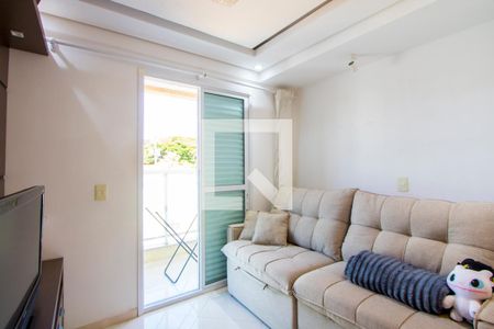 Sala de apartamento para alugar com 1 quarto, 36m² em Vila Guiomar, Santo André