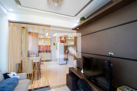 Sala de apartamento para alugar com 1 quarto, 36m² em Vila Guiomar, Santo André