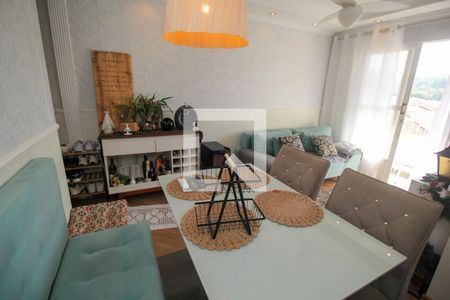 Sala de Jantar de apartamento à venda com 3 quartos, 67m² em Vila Metalúrgica, Santo André
