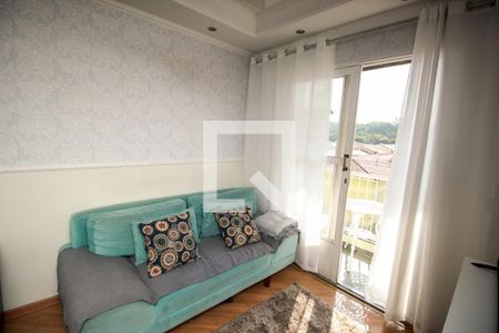 Sala de apartamento à venda com 3 quartos, 67m² em Vila Metalúrgica, Santo André