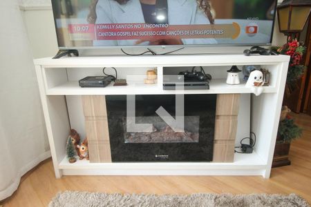 Sala de apartamento à venda com 3 quartos, 67m² em Vila Metalúrgica, Santo André