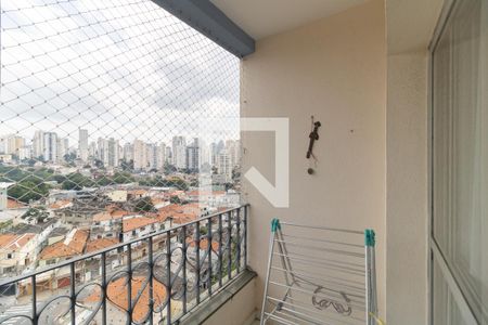 Varanda da Sala de apartamento à venda com 2 quartos, 65m² em Vila Gumercindo, São Paulo