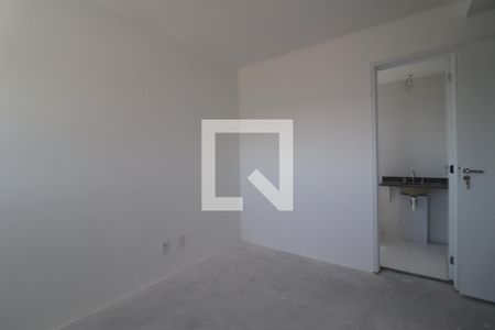 Quarto 1 suíte de apartamento à venda com 2 quartos, 50m² em Vila Alzira, Santo André