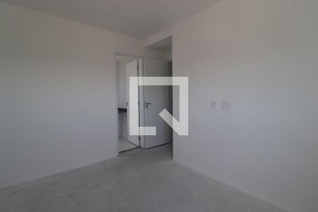 Quarto 1 suíte de apartamento à venda com 2 quartos, 50m² em Vila Alzira, Santo André