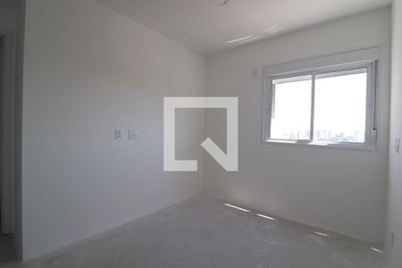 Quarto 1 suíte de apartamento à venda com 2 quartos, 50m² em Vila Alzira, Santo André