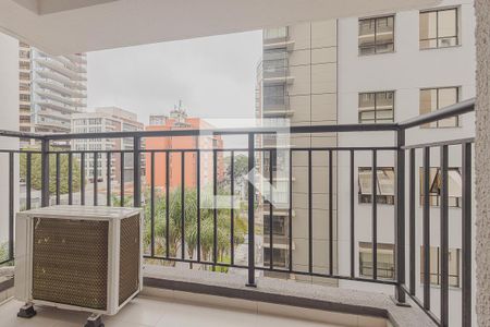 Varanda de apartamento à venda com 1 quarto, 68m² em Pinheiros, São Paulo