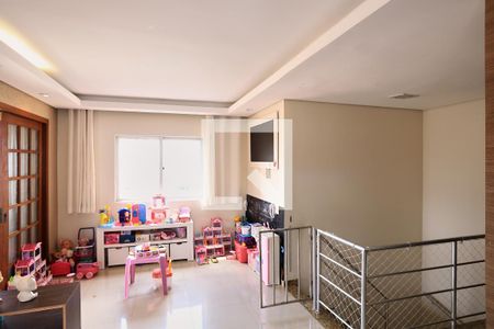 Sala de TV de apartamento à venda com 3 quartos, 131m² em Ana Lúcia, Belo Horizonte