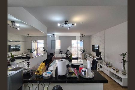 Sala  de apartamento à venda com 3 quartos, 97m² em Vila Gumercindo, São Paulo
