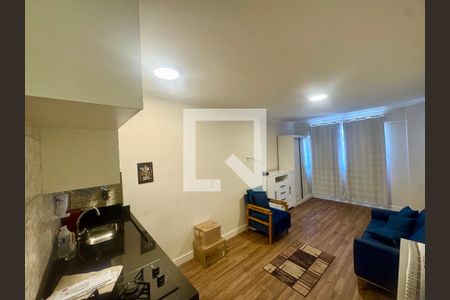 Cozinha de kitnet/studio à venda com 1 quarto, 24m² em Centro, Guarulhos