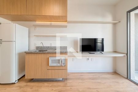 Sala de apartamento para alugar com 1 quarto, 28m² em Liberdade, São Paulo