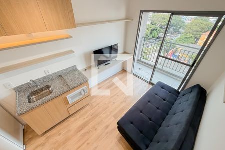 Sala de apartamento para alugar com 1 quarto, 28m² em Liberdade, São Paulo