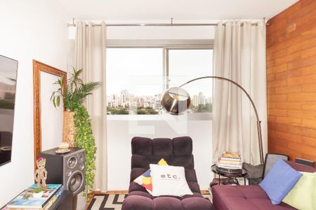 Sala de apartamento à venda com 2 quartos, 100m² em Vila Olímpia, São Paulo