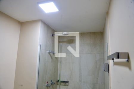 Banheiro da Suíte de apartamento para alugar com 1 quarto, 29m² em Campo Belo, São Paulo