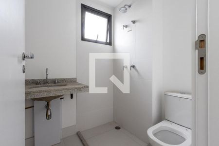 Banheiro de kitnet/studio à venda com 1 quarto, 21m² em Perdizes, São Paulo