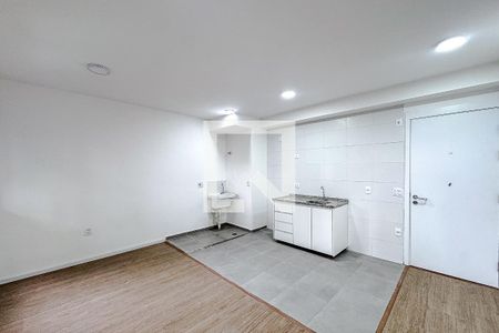 Sala/Cozinha de apartamento para alugar com 1 quarto, 38m² em Belenzinho, São Paulo