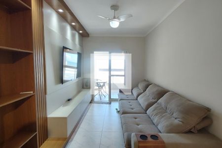 Sala de apartamento para alugar com 2 quartos, 67m² em Vila Caiçara, Praia Grande