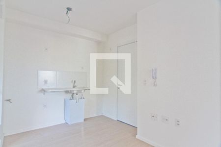 Sala e cozinha de apartamento para alugar com 2 quartos, 35m² em Vila Jaguara, São Paulo